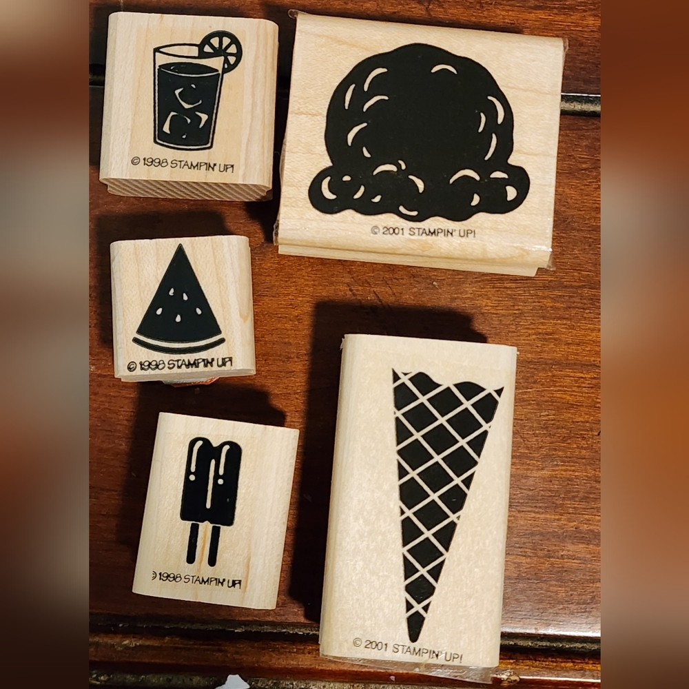 1 Set Of 19" Fun In Sun Stamps - Picture 6 of 10